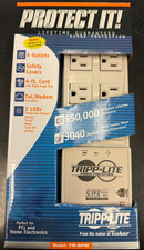 NEW Tripp Lite Surge Protector Model TR-6FM 6 Outlet with 6' Cord / Right-Angle