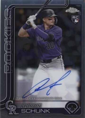 2025 TOPPS CHROME #RA BCA BEN CASPARIUS ROOKIE AUTO ON CARD | eBay