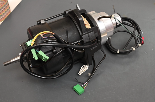 Hettich Motor E2630 R02 (Typ 200V) mit Baumer Drehgeber Rotanta 46 RSC Zentrifuge - Bild 2 von 12
