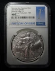 (2012) S 1 oz .999 Silver American Eagle  NGC MS69 Emergency Prod - MILKSPOTS