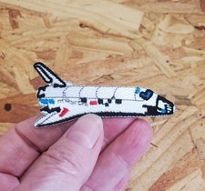 Shuttle - Space - Astronaut - Spacecraft - Embroidered Iron On Patch