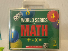 New Scholastic World Series Of Math Kit With Carrying Case