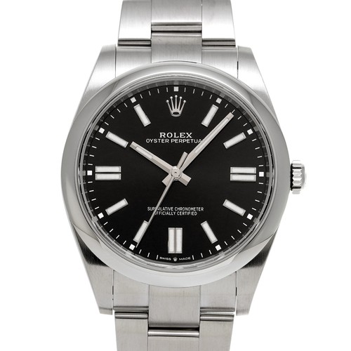 ROLEX Oyster Perpetual 41 124300 black WATCH 731978