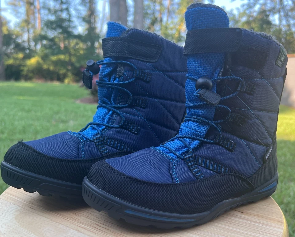 Kamik Azul Niños Invierno Impermeable Botas de Nieve Forradas Vellón Talla 4 Juveniles Nuevas Foto 3 de 4