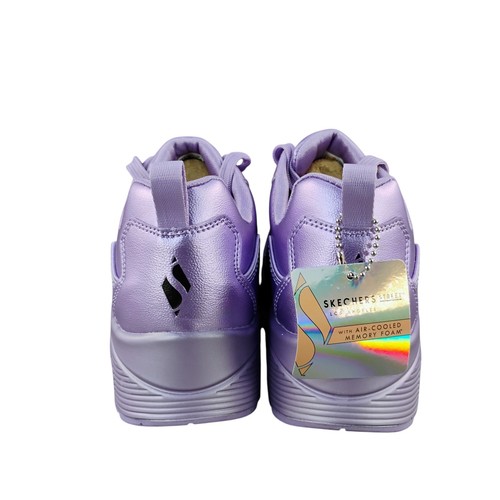 Skechers UNO Galactic Gal 177104/LAV Women Lavender Lace Up Fashion Sneakers 8.5 - Picture 10 of 16