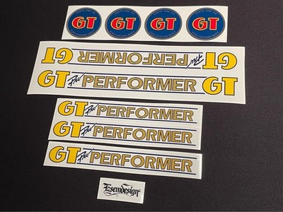 GT Pro Performer 1984 BMX Decal Set