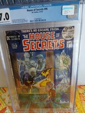 House Of Secrets 96 Cgc 7.0 Oww Classic Bernie Wrightson Cover Look