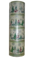 Geschenkpapier Rolle „Lillesand“ – 250 M X 50 Cm | TannenbäUme – Weihnachten 🎄
