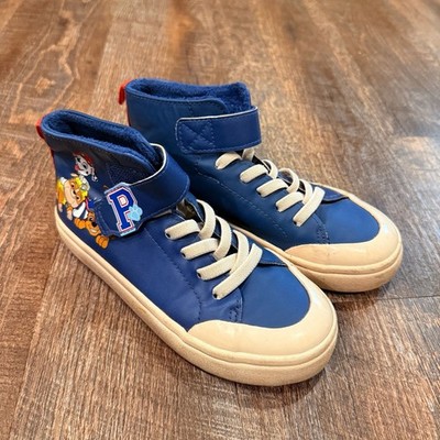 H&M Paw Patrol Kids High Top Blue Sneakers Shoes
