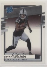 2020 Panini Chronicles Clearly Donruss Rated Rookie Bryan Edwards #RR-BE 7l6