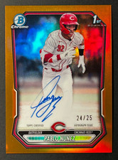 2026 Bowman Chrome - Pablo Nunez #CPA-PN 1st Bowman On Card Auto Orange /25 SP