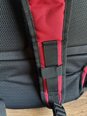 Vintage GAP Sling Cross Body Backpack Red Early 2000's Y2K