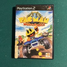 Pac-Man World Rally PlayStation 2 Video Game, Case & Manual