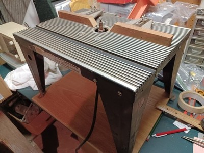 vintage Sears Craftsman 315.25060 Router 3/4 HP 25000 RPMs & TABLE 171.25444