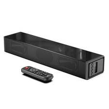 Small Sound Bar for TV, PC, Gaming - Bluetooth/HDMI ARC/Optical/AUX/USB
