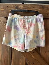 Abercrombie  Fitch Men's Bathing Suit Swim Trunks/Shorts Tye-Dye Sz S