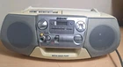 Vintage Sony CFD-V17 Boombox AM/FM Radio CD Cassette Recorder w/Mega Bass Yellow