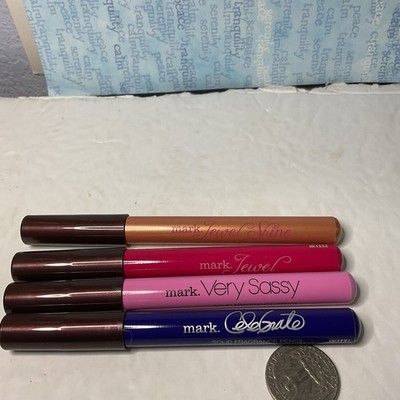 Avon Mark Pencil Perfumes Jewel, Celebrate, Jewel Shine & Very Sassy In Orig Box