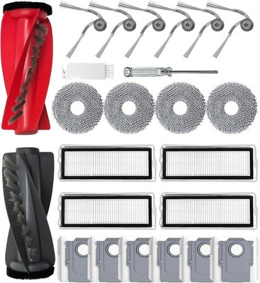 Zubehörset für Roborock Qrevo S5V - Bürsten, Filter, Beutel, Pads
