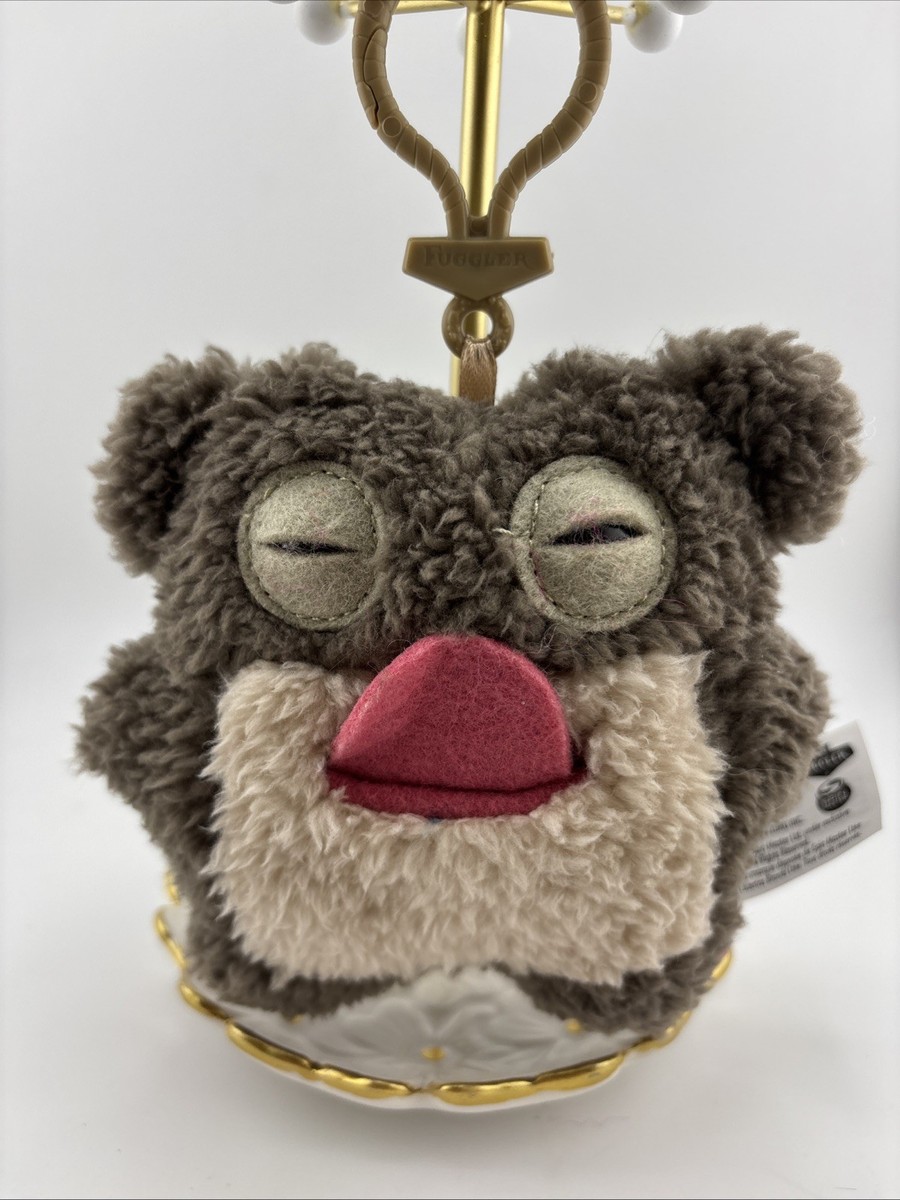 FUGGLER Funny Ugly Plush Monster Keychain Keyring SCARESOME SQ
