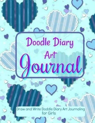 DOODLE DIARY ART JOURNAL:DRAW AND WRITE DOODLE DIARY By T M Hazel **BRAND NEW**