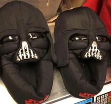 Star Wars Darth Vader 3D Plush Kids Slippers Size 2/3 m 