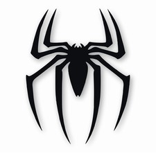 Spider Silhouette - Vinyl Decal Sticker - Choose Size Color