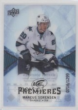 2017-18 Upper Deck Ice Ice Premieres 716/1299 Marcus Sorensen #117 18jy