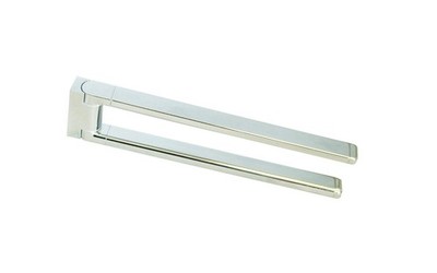 VIGOUR Handtuchhalter Derby V3 350 mm 2-armig schwenkbar verchromt | V3DEHH35