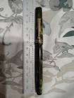Wahl Eversharp Marble Green Fountain Pen With 14k Gold Fine Flexible Point Nib  — photo 1