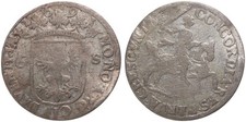 Pays-Bas - Netherlands 6 Stuivers 1685-1691 - Argent Environ 4.9g