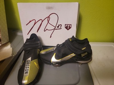 Nike Force Zoom Trout 7 Baseball Cleats DH0120-003 Mens Size 12 Oregon Ducks HTF