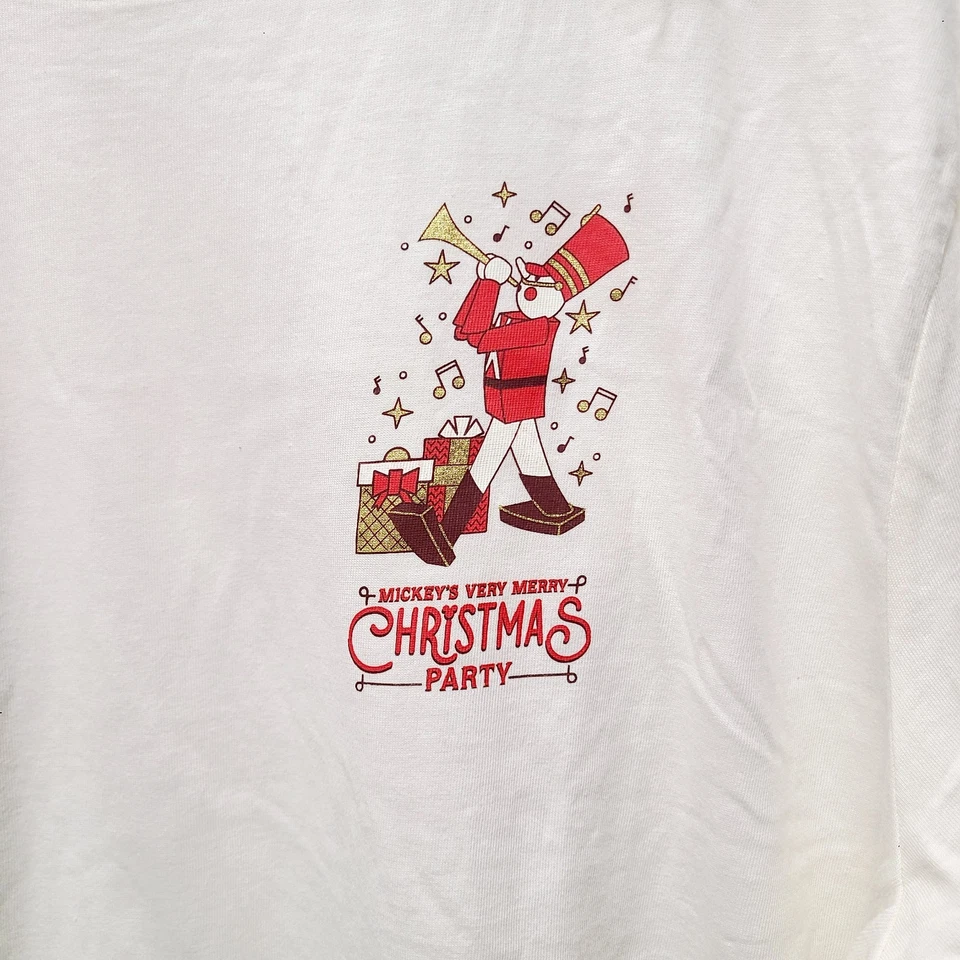 БОЛЬШАЯ рубашка с длинным рукавом 2025 Disney Parks Mickey's Very Merry Christmas Party - Изображение 4 из 4