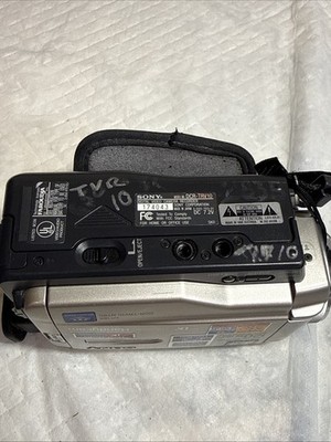 Sony DCR-TRV10 Camcorder - Silver for sale online | eBay