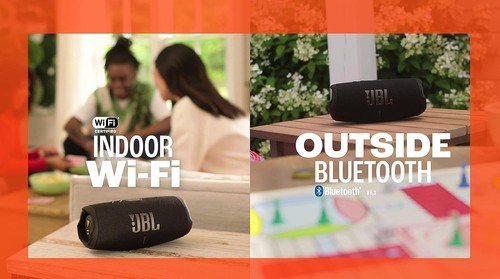 JBL Charge 5 Portable Speaker Wi-Fi & Bluetooth – Waterproof Outdoor Sound - Picture 7 of 8