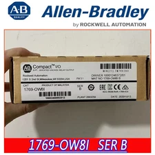 New Factory Sealed AB 1769-OW8I SERB CompactLogix Relay Output Module