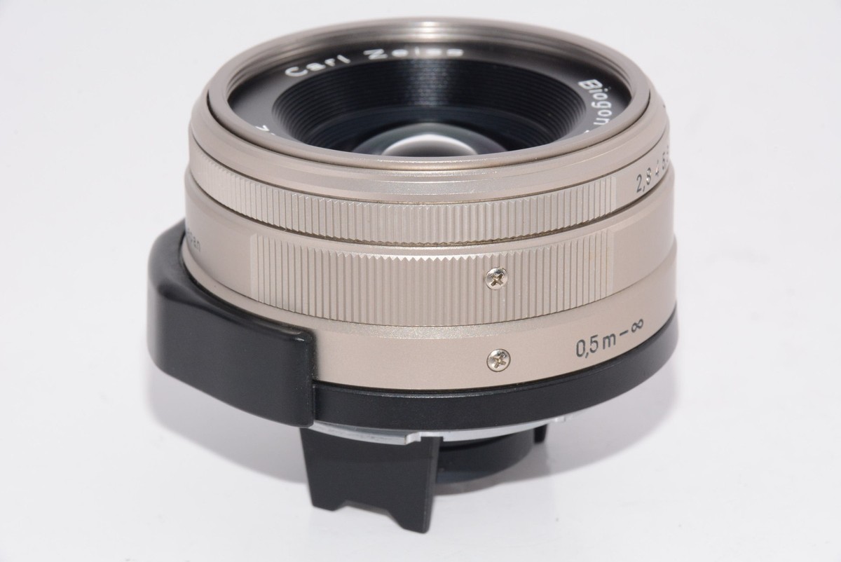 名品 Contax Biogon 2.8/28 N.MINT] Contax Carl Zeiss T* Biogon 28mm f/2.8 G Mount Lens