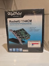 High Point Technologies RocketU 1144CM, USB 3.0, eSata PCI-E Controller Card
