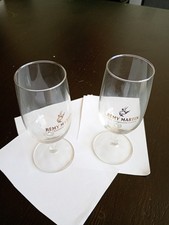 Pair (2) Remy Martin Fine Champagne Cognac Snifter Glasses 14cm