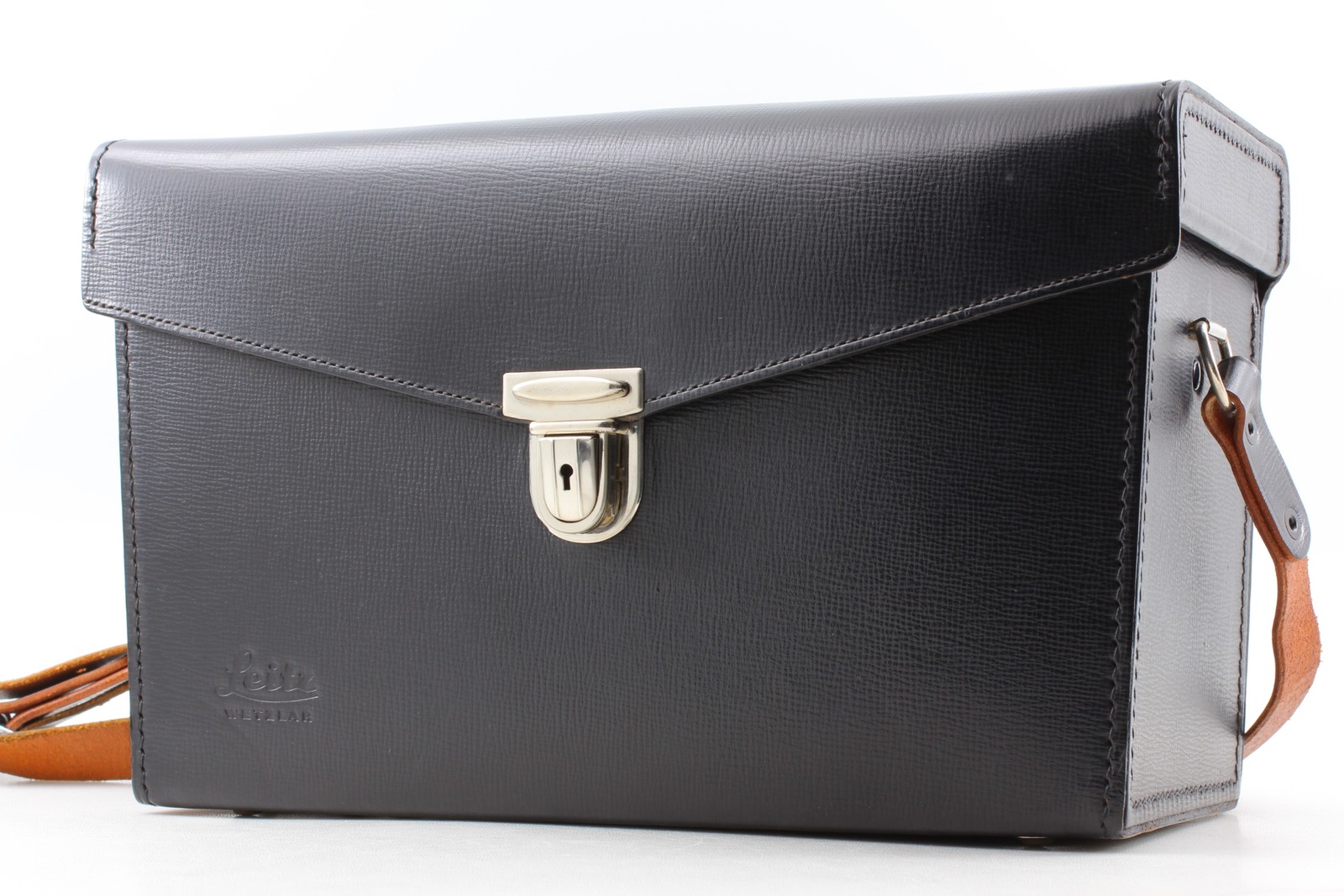 Rare [ MINT ] Leica Leitz Camera Leather Case BAG for Camera and Lens From JAPAN