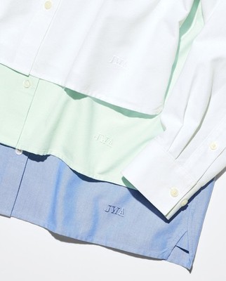 UNIQLO Oxford Boxy Cropped Shirt Japan NEW