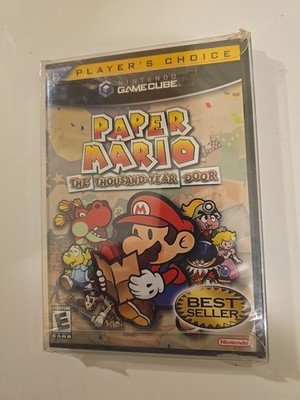 Paper Mario: The Thousand-Year Door (Nintendo GameCube) New Factory Sealed 