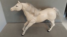 Vintage Plastic M.I.I. Jointed 1983 Poseable Horse 12" H Move Its Limbs + Head