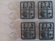 4 Tau Drones Warhammer 40K Brand New On Sprue With 4 Flight Stands