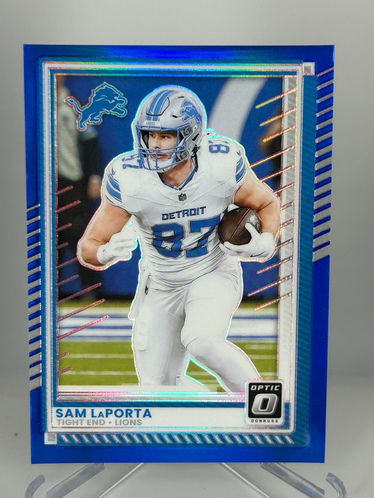 2025 Optic Blue Holo Sam LaPorta /249 Color Match