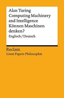 Computing Machinery and Intelligence / Können Masch... | Buch | Zustand sehr gut