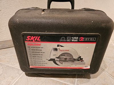 skil Handkreissäge 66mm 1250 Watt plus zwei zus. Sägeblätter im Tragekoffer