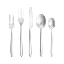 Fortessa Velo Brushed Flatware Set