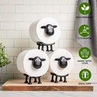1-3Pcs FUNNY SHEEP TOILET PAPER HOLDER QUIRKY BATHROOM DECOR LOO ROLL STORAGE UK