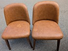 2x NQP Gallery Dining Chairs Ex Display LOCAL DELIVERY ONLY READ DESCRIPTION